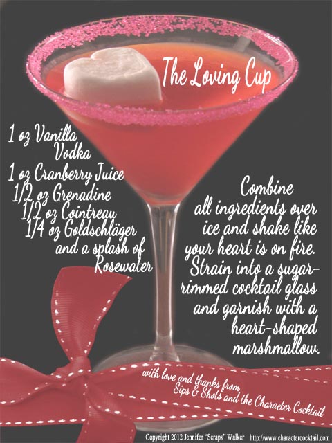 Loving Cup cocktail card
